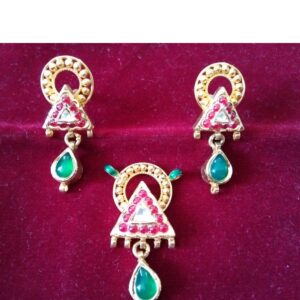 Kundan Pendent Set