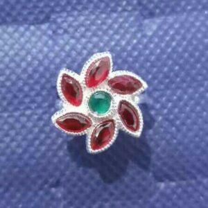 Flower  Shape 925 Silver Toe Ring