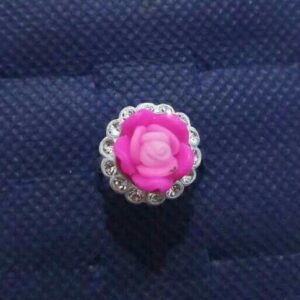 Antique Flower Shape Silver Toe Ring