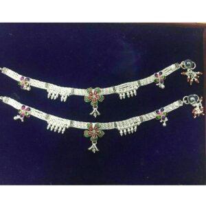 Silver Stylish Payal For Women