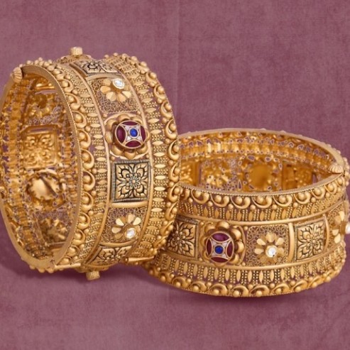 Antique Tar Jadai Work Baloya kum Patla