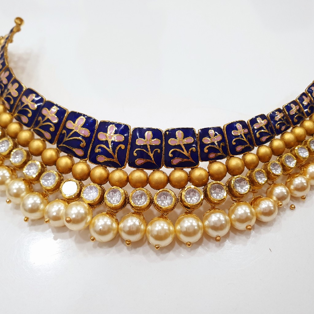 Antique Jadtar Kundan Bikaneri Set