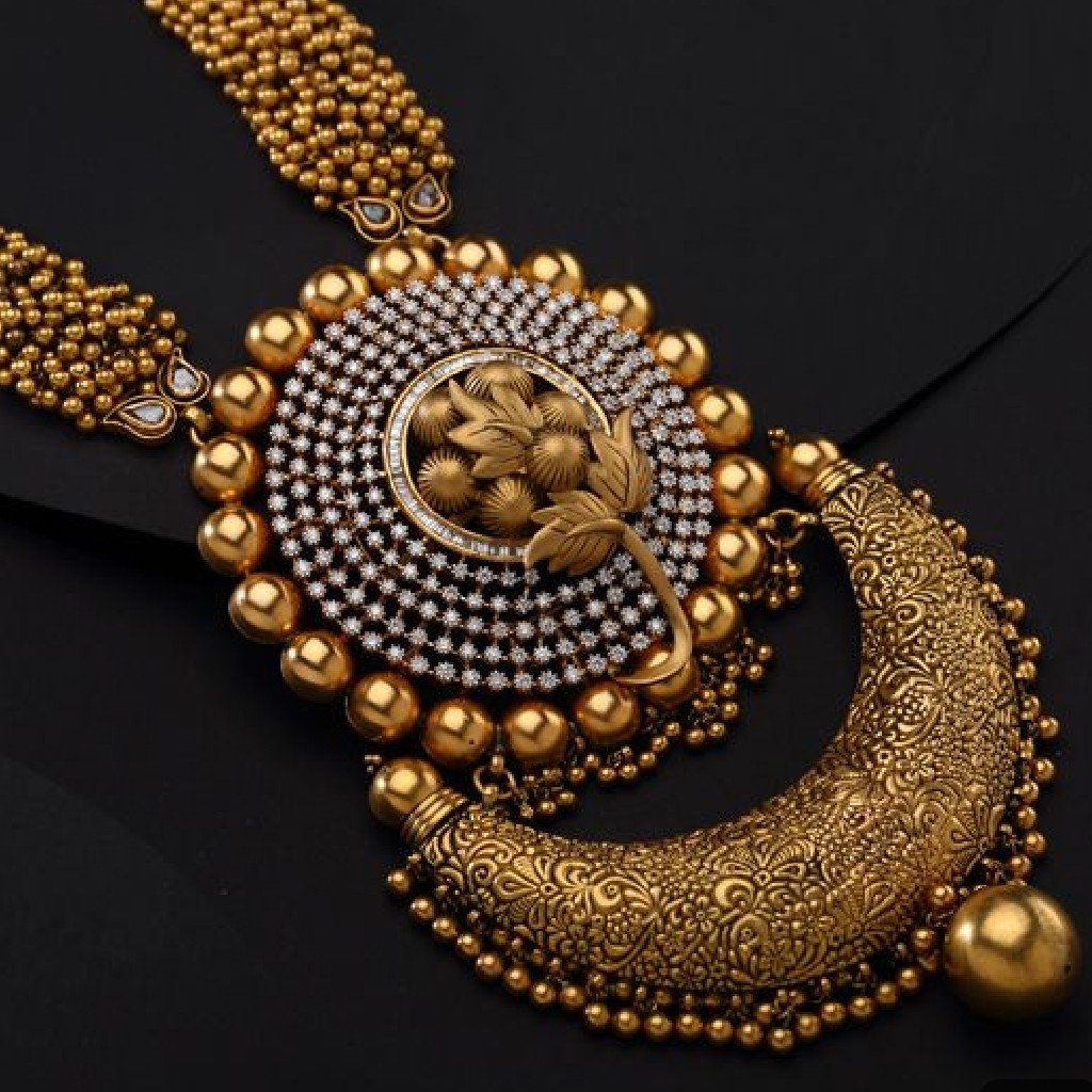 Antique Handwork Mangalsutra Pendant