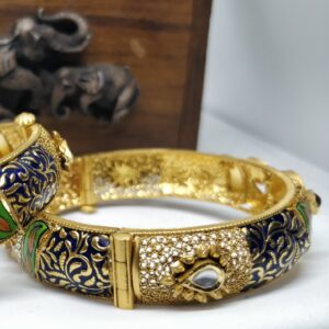 Antique Jadtar minakari Patla