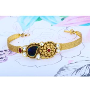 22KT Gold Antique Bracelet BRG - 0037