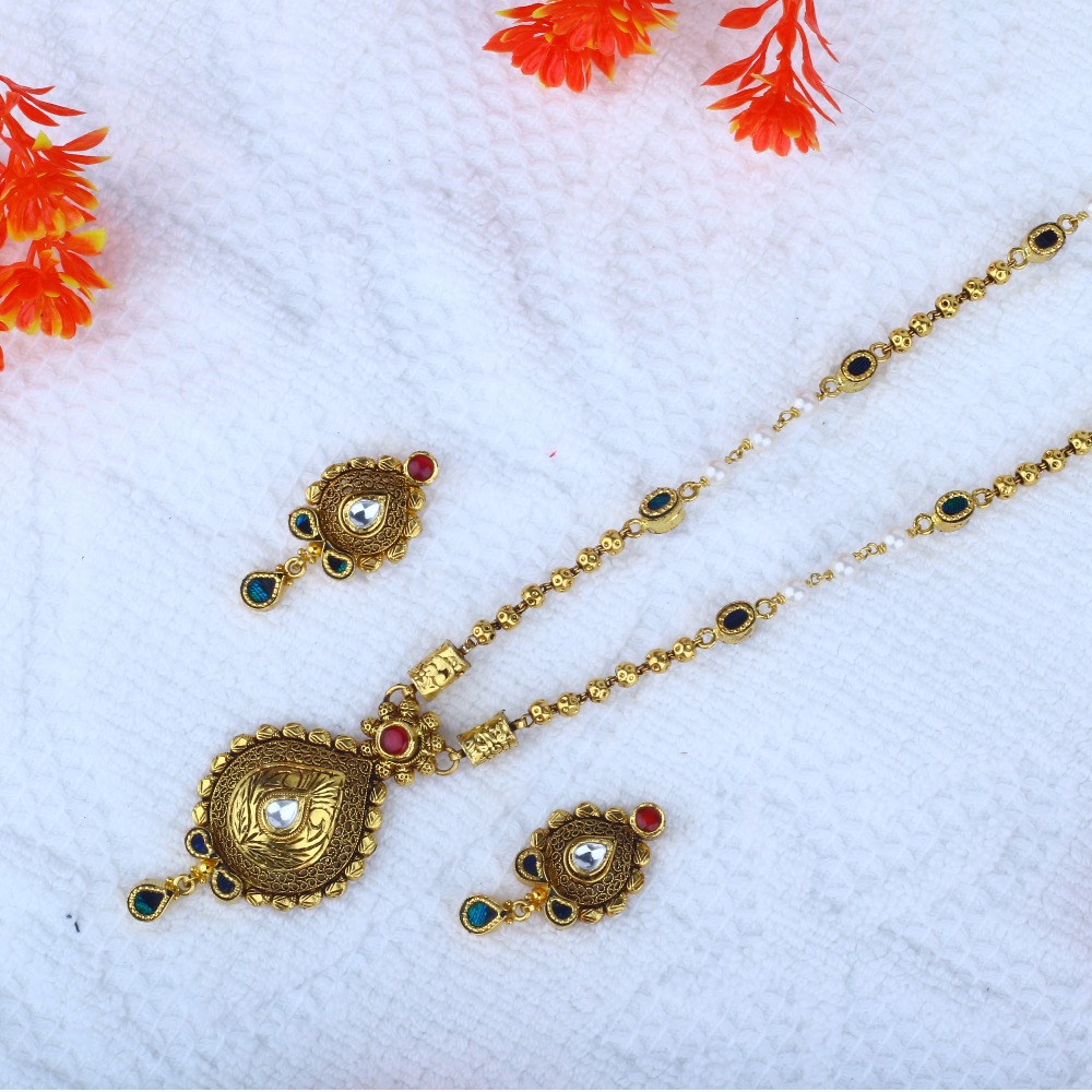 22KT Gold Antique Dokiya JAC - N8386