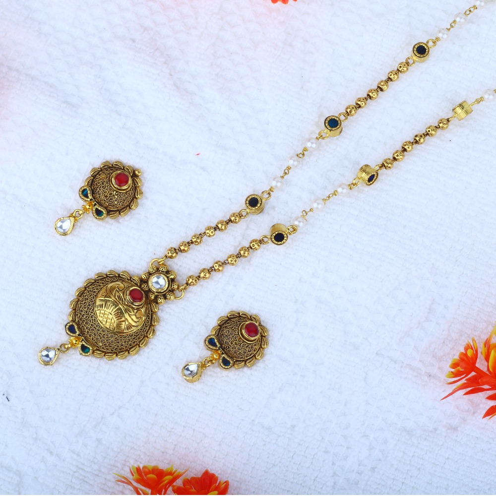 22KT Gold Antique Dokiya JAC - N8384