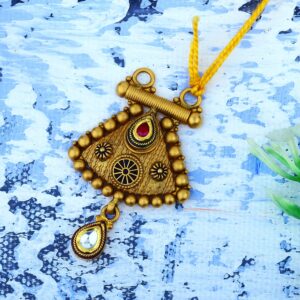 22K Gold Antique Fancy Pendant JAP-0018