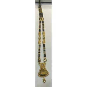 22K / 916 Gold Yellow Antique Jadtar Mangalsutra