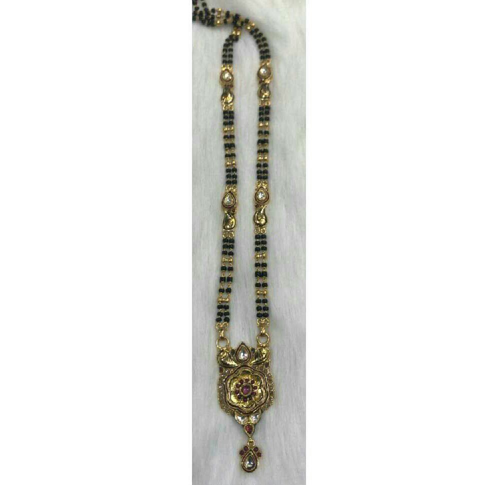 916 Gold Antique Jadtar Ladies Mangalsutra