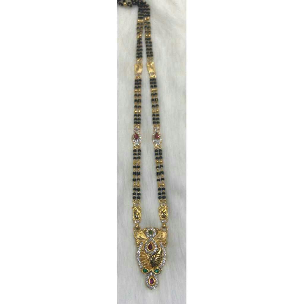 916 Gold Antique Jadtar Charming Mangalsutra