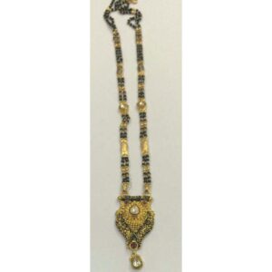 22K / 916 Gold Ladies Antique Jadtar Mangalsutra