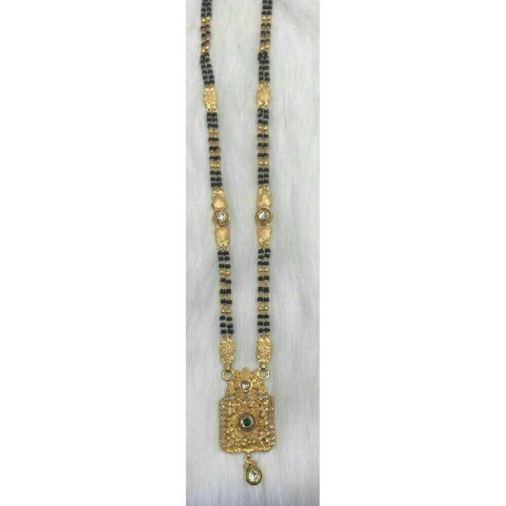 22K/916 Gold Antique Jadtar Mangalsutra