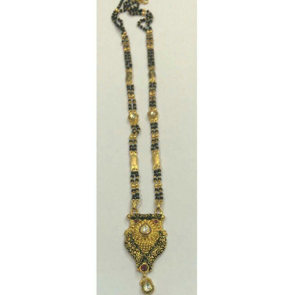 22K/916 Gold Antique Jadtar Ladies Mangalsutra