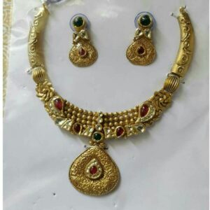 916 Gold Antique Necklace Set