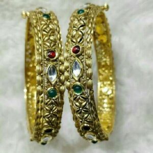 22K / 916 Gold Antique Ladies Bangle