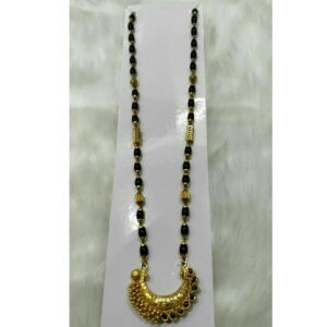 916 Antique Gold Marwadi Mangalsurta