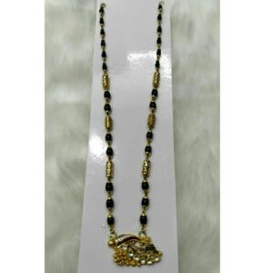 916 Antique Gold Jadtar Marwadi Bridal Mangalsurta