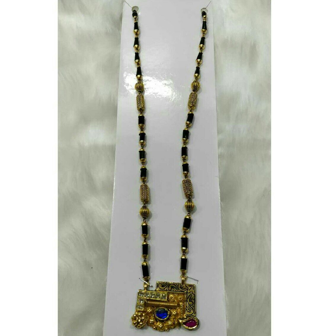22KT/916 Antique Gold Jadtar Mangalsurta
