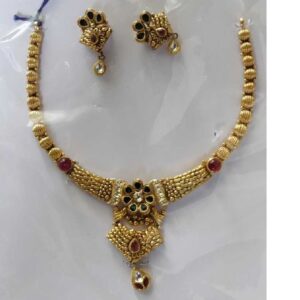 22KT/916 Classic Designer Necklace Set Pieces