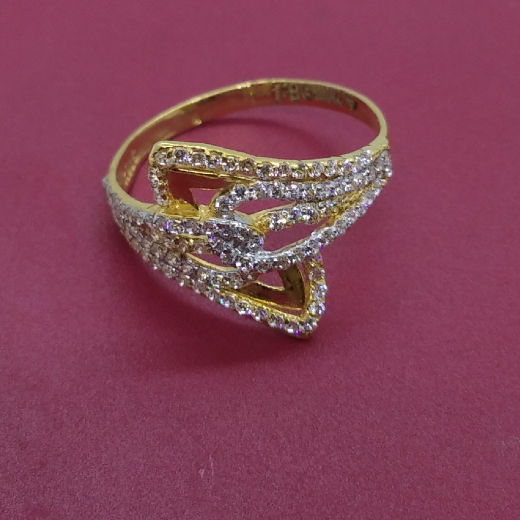 916 gold casting Ring tj-016