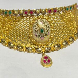 916 Gold Antique Bridal Set