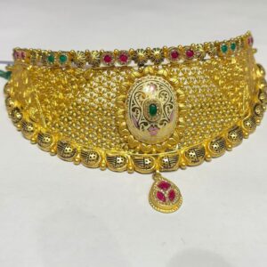 916 Gold Antique Bridal Set