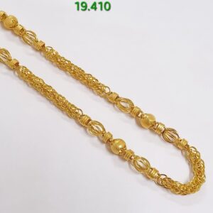 Gold Singapuri Hollo Chain
