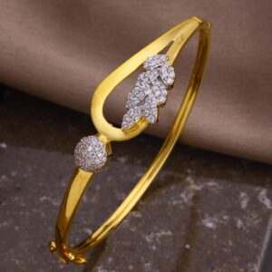 22K Gold American Diamond Fancy Bracelet