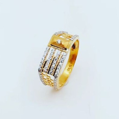 Gold gents ring