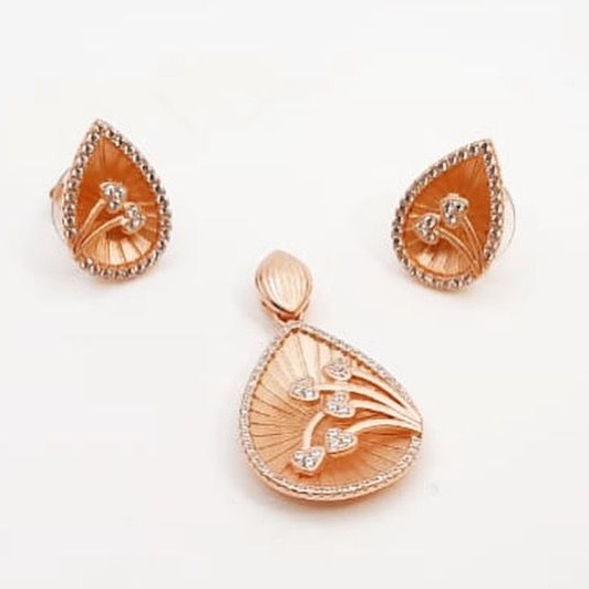 92.5 rose gold pendant tops