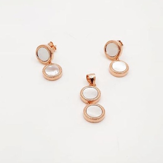 92.5 rose gold pendant tops