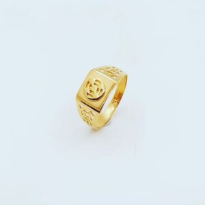 916 gold CZ Fancy Ring