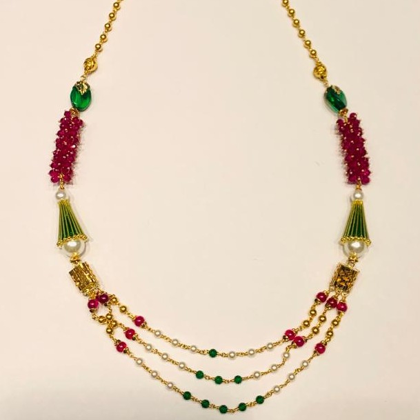 916 Gold Moti-mala