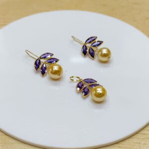 18 ct gold pendant set