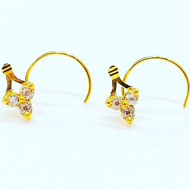 Gold Diamond Nosepin