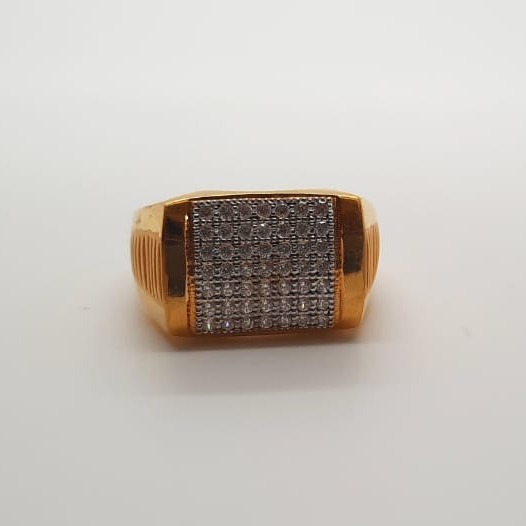 22 ct gold gents ring shober design