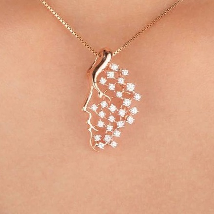 22 CT GOLD PENDENT UNIQE WORK GPDA-00012