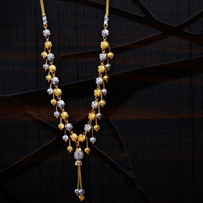 22KT Gold Classic Necklace For Women TJ-N03 - Image 2