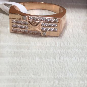 Rose Gold Gents Ring