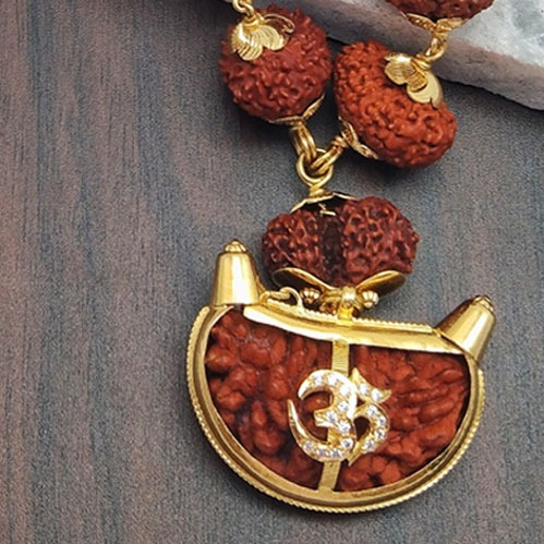 22K Gold Rudraksh Mala