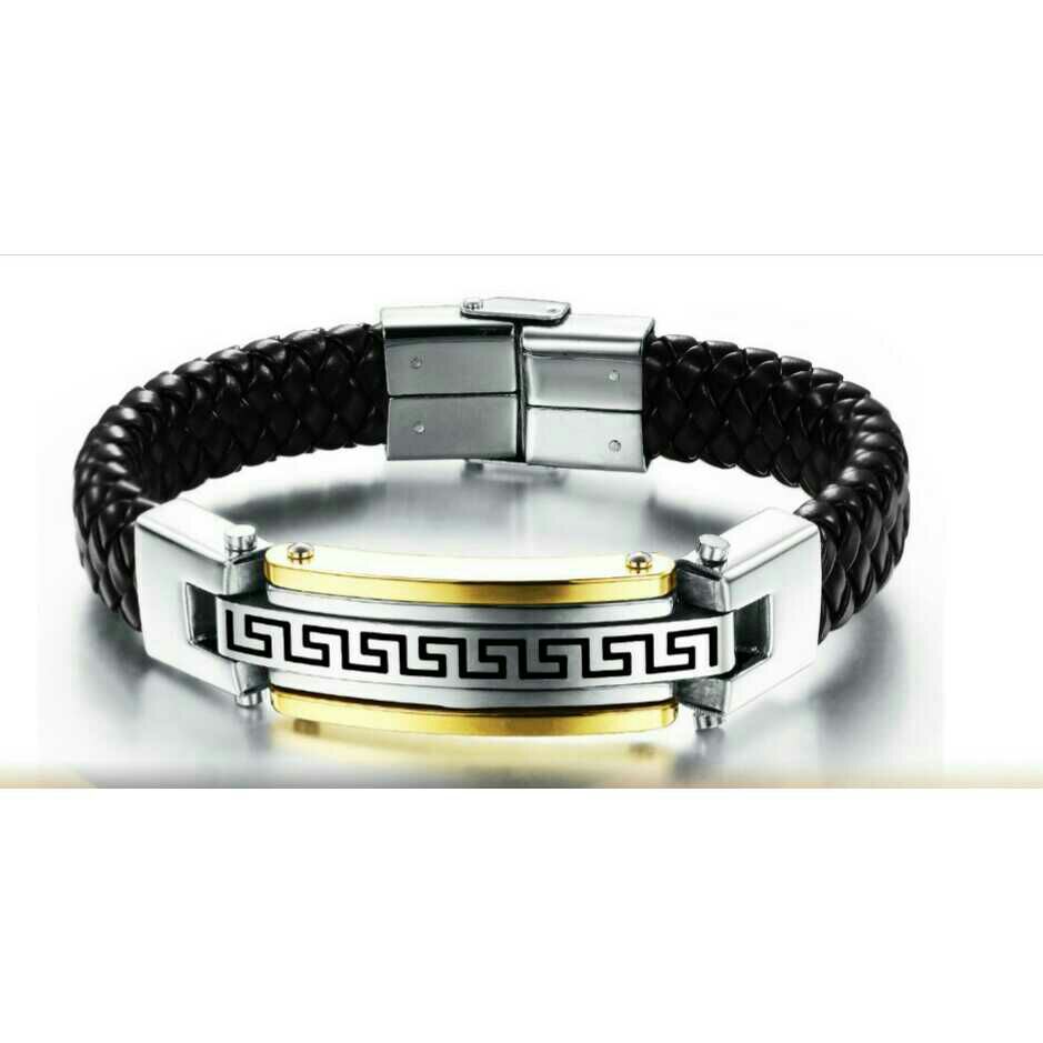 22K / 916 Gold CZ Classic Gents Bracelet