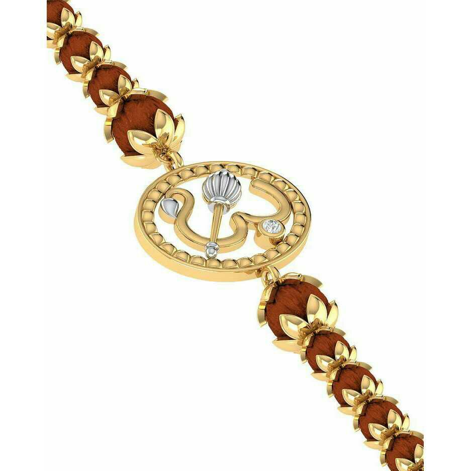 22K/916 Gold CZ Ladies Lucky