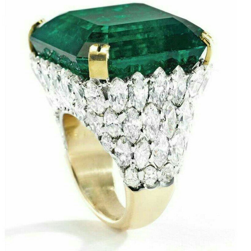 22K / 916 Yellow Gold CZ Diamond Ring