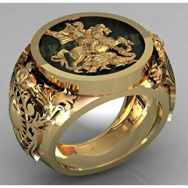 22K/916 Gold Designer Ring