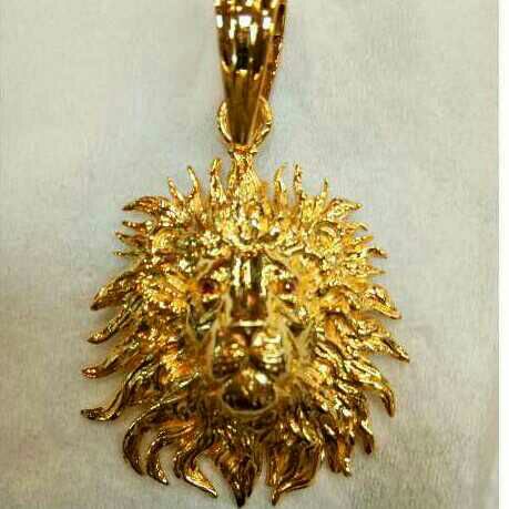 916 Gold Gents Attractive Casting Pendant