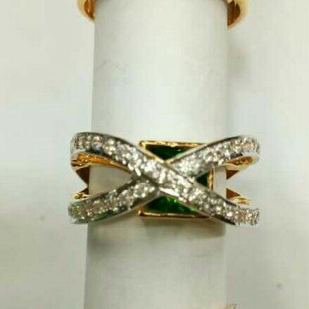 916 Gold Classic Attractive Stone Ring