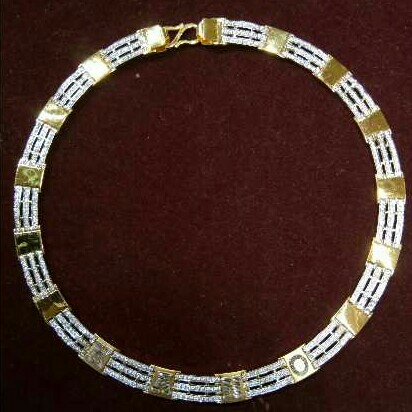 22KT Gold Gents Fancy Chain