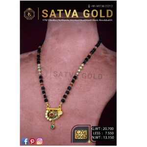 Antiqe mangalsutra czg-0662