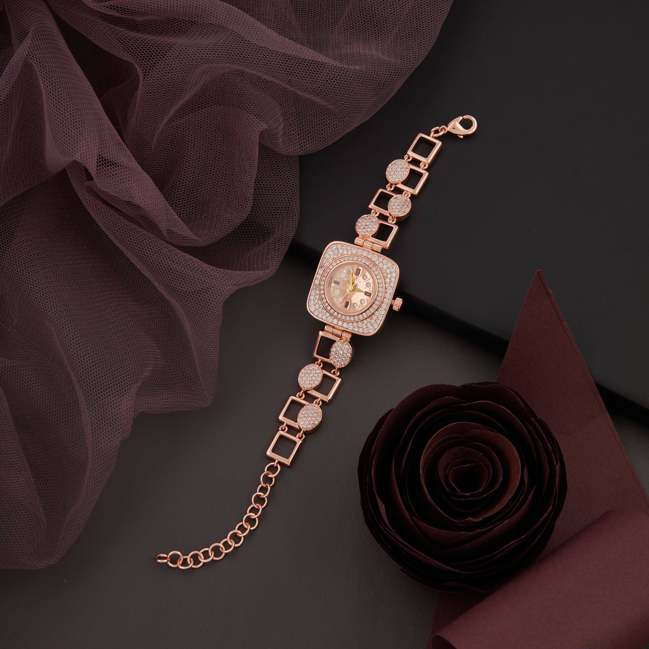 The Empress wrist watch in rose gold